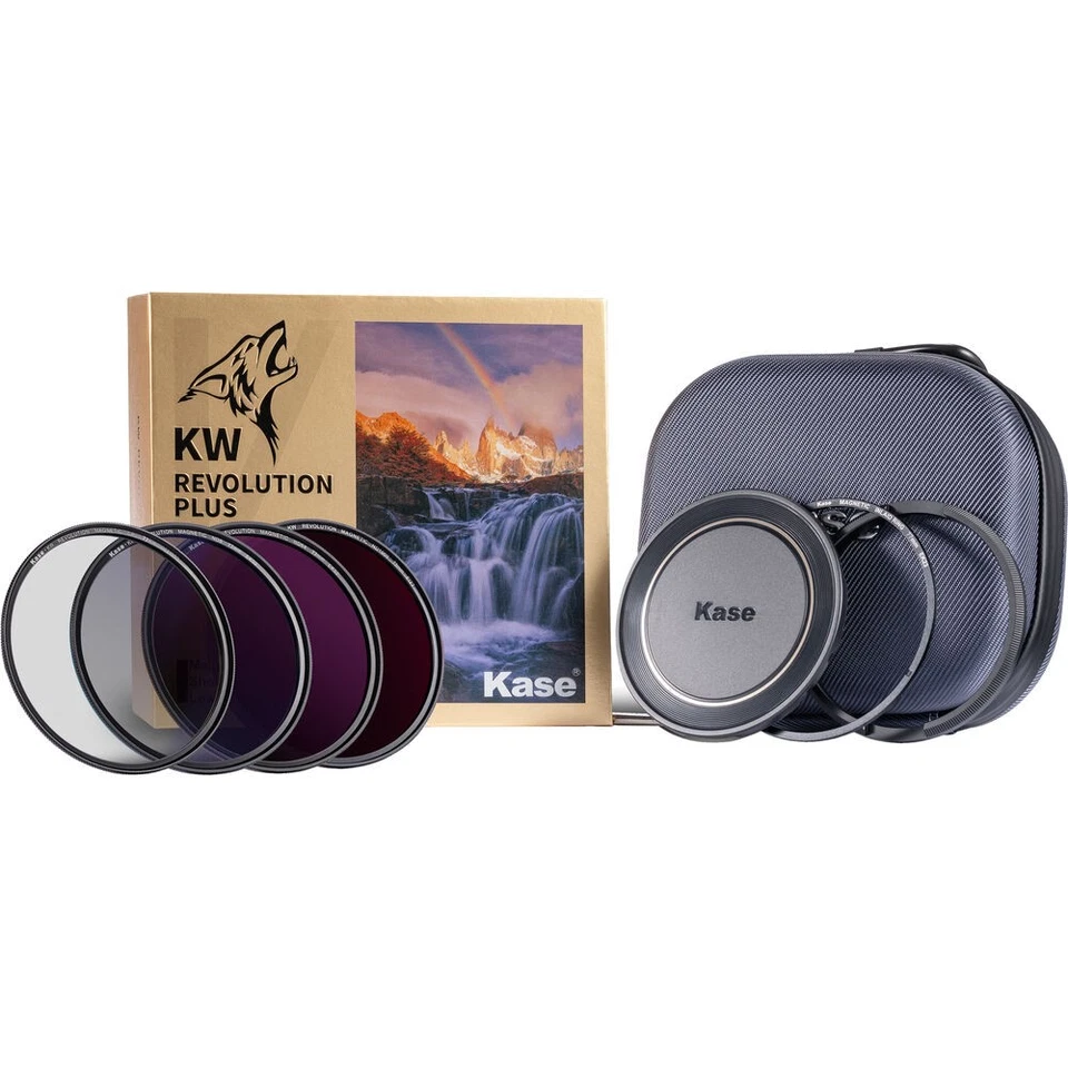 Kase Revolution Plus Magnetic Master Kit CPL/ND8/ND64/ND1000 58 67 72 77 82mm - Image 1 of 4
