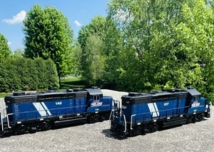 2 N Scale GP-20 Montana Rail Link #145 & #137 New Old Stock 100% Custom NIB - Picture 1 of 6