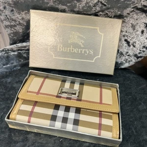 Muñequera clutch Burberry London a cuadros silenciados - Imagen 1 de 9