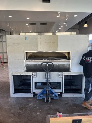 Woodstone Ws-FD-9660-RFG-LR-IR-NG Fire Deck Oven Stone Hearth Oven Natural Gas - Image 1 of 3