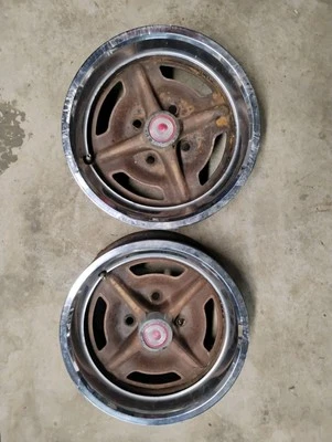 1974-1980 FORD MUSTANG PINTO MERCURY BOBCAT 13" X 5" With Beauty Ring 4 x 4 1/4" - Image 1 of 4