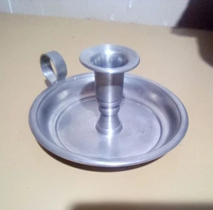 garden pewter 329 Candle Holder, 6" X 3" - Picture 1 of 5