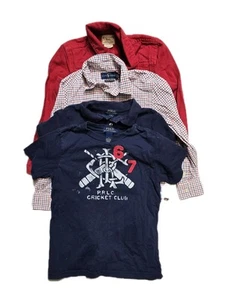 polo ralph lauren Boy'sSize 6 Denim Jacket Shirts Lot Of 4 - Picture 1 of 7