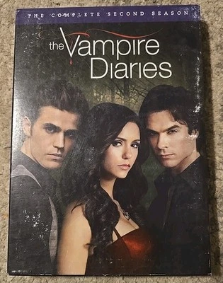 The Vampire Diaries Complete Second Season 2. 5 DVD Set W/Sleeve Pre Owned - Image 1 of 4