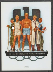 ✔️ GERMANIA Terzo Reich RARA RIPRODUZIONE CARTOLINA - NON ORIGINALE!! - Foto 1 di 2