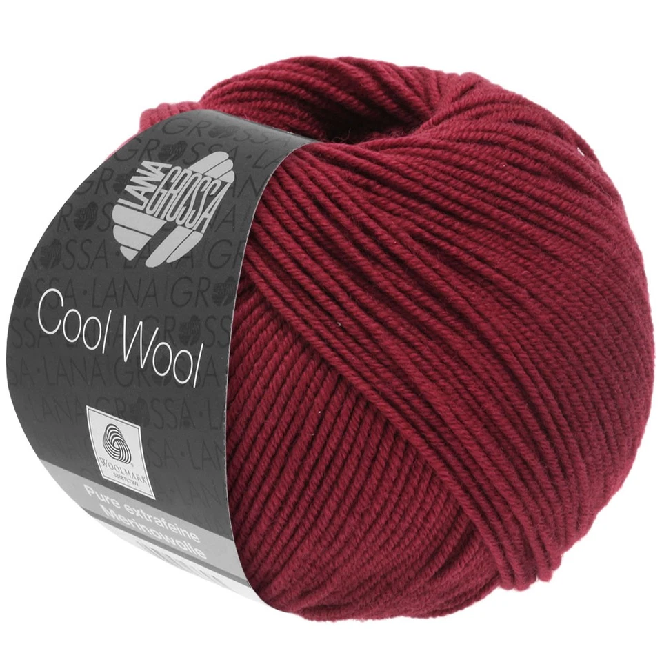 Wolle Kreativ! Lana Grossa - Cool Wool - Fb. 2068 indischrot 50 g - Bild 1 von 1