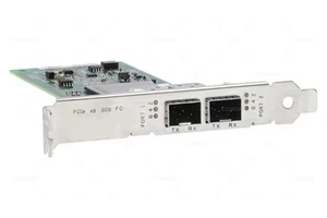 PX2810403-22 QLOGIC DUAL PORT 8GB SFP FIBRE CHANNEL PCI-E NETWORK ADAPTER - Bild 1 von 7