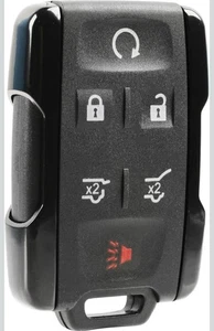 Fits Chevy Tahoe Suburban/GMC Yukon Key Fob Keyless Entry Remote Start 2014-2017 - Foto 1 di 6