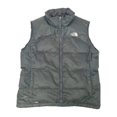 CHALECO GRIS A RAYAS ACOLCHADO ACOLCHADO EDREDÓN THE NORTH FACE NUPTSE 700 XL CÁLIDO Foto 1 de 4