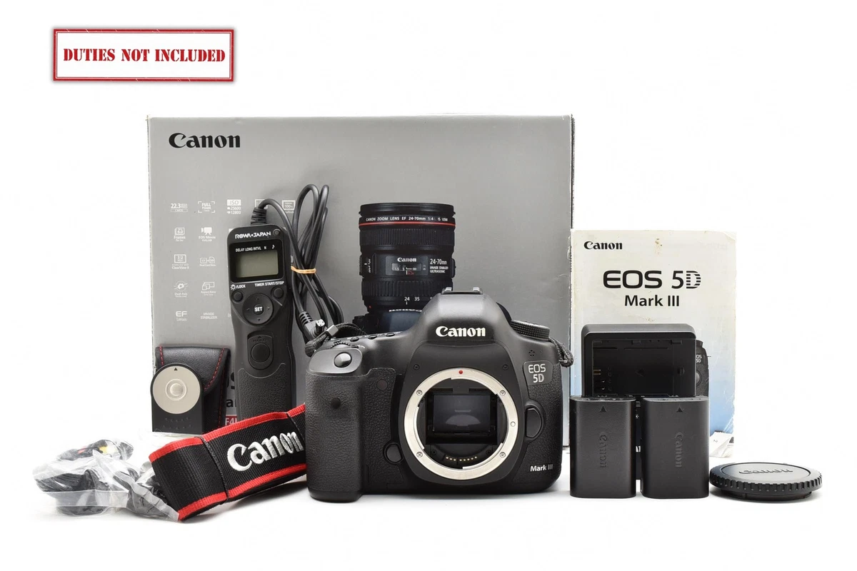 Preços baixos em Canon EOS 5D Mark III Câmeras Digitais | eBay