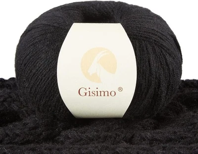 Hilo de cachemir 100 % mongol interior lujoso hilo de tejer a mano necesario para el hogar... Foto 1 de 4