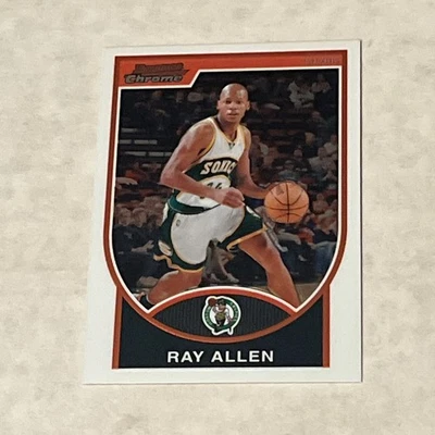 Bowman Chrome Ray Allen #43 2007-08 como nuevo Foto 1 de 2