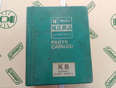 Isuzu Kb 20 Chevrolet Luv 1976 1978 Part Catalog - Image 1 of 4