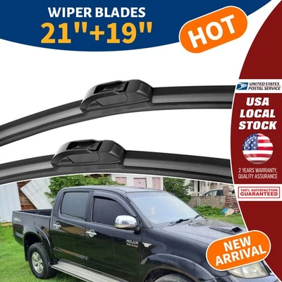 Juego de limpiaparabrisas delantero de 21"+19" OEM para Toyota MR2 Spyder 2000-2005 Foto 1 de 4