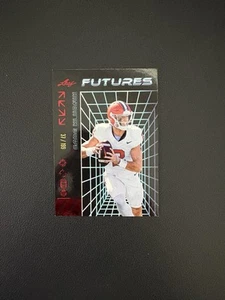 2024 Leaf Futures Football Cade Klubnik Red 37/199 # 24, C1 - Imagen 1 de 2