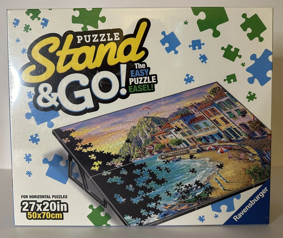 Ravensburger Puzzle Stand & Go Puzzle Easel Table Horizontal Puzzles 27×20”