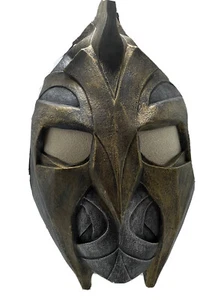 Knight Guardian Adult Rubber Halloween Mask New Spartan Warrior - Picture 1 of 5