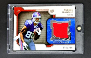 2012 Topps Strata Rookie Relics #RR-RR Rueben Randle /296 Rookie RC Jersey Patch - Picture 1 of 10