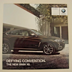 BMW . X6 . BMW X6 . August 2014 Sales Brochure - Picture 1 of 1