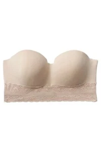 NATORI Bliss Perfection Strapless Contour Underwire Bra 729154 Cafe 30DD - Picture 1 of 1