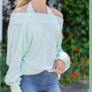 Free People We The Free Palisades Thermo Schulterfreies Top Seafog Gr. S - Bild 1 von 11