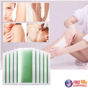 20Pcs Hair Removal Paper Double Sided Cold Wax Strips Body Depilatory Patch - Picture 1 of 12