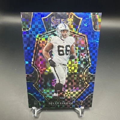 2022 Panini Select - Premier Level Blue Prizm #154 Dylan Parham /149 (RC) - Image 1 of 4