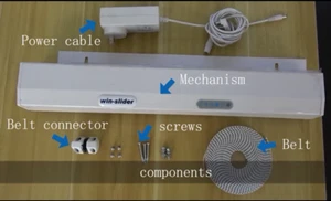 Wohnautomatik Schiebetür Fensteröffner Riemenantrieb Winslider geräuscharm - Bild 1 von 8