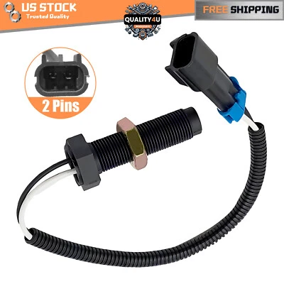 New Single Connector 2 Prong Screw In Type Speed Sensor 5055505 for Mack Eaton Foto 1 de 4