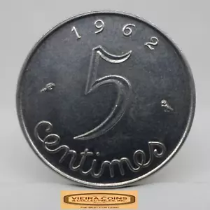 1962 France 5 Centimes - #C45696NQ - Picture 1 of 2