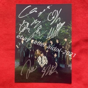 ZEROBASEONE ZB1 Group Autographed Signed Photo K-POP 5*7 2025D - Picture 1 of 1
