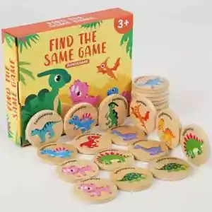 Dinosaur Memory Match Game - Giocattolo Divertente ed Educativo per Bambini, Migliora la Focus - Foto 1 di 6