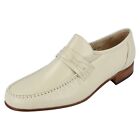 Mens Grenson Leather Moccasin slip on shoes ORLANDO