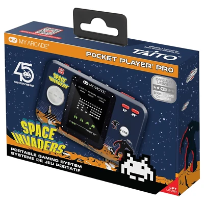My Arcade Space Invaders Pocket Player Pro Portable Video Game System - Image 1 of 4