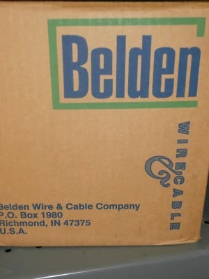 100/FT 9919 Dark Blue BELDEN 20 AWG 300V Stranded Hook Up Wire 1007/1569,NOS - Image 1 of 4