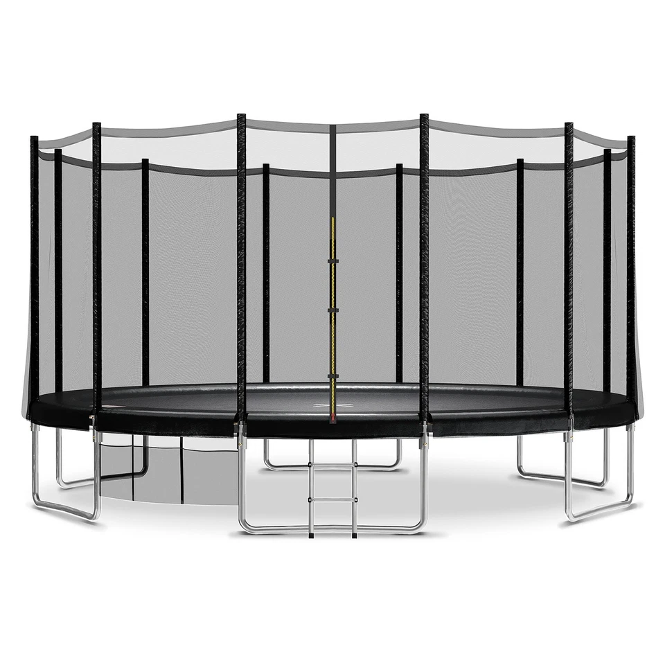 GUNJI 183-427cm Trampolin Gartentrampolin Kindertrampolin Komplettset Set Netz Leiter