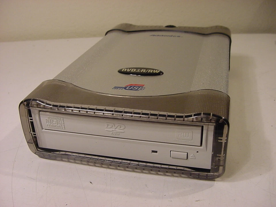 Addonics Technologies Mobile II DVD+/-R/RW/DL - EXTERNAL DVD MODEL AEMPMVRWIID - Image 1 of 4