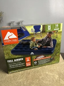 Ozark Trail 10" AIR MATTRESS / Full Size Airbed with Antimicrobial Coating - Picture 1 of 3