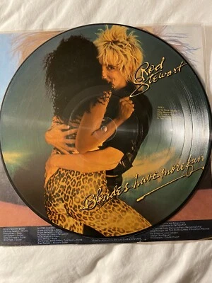 Rod Stewart - Blondes Have More Fun - 1978 Vinyl LP Picture Disc LP Record Album - Image 1 of 3