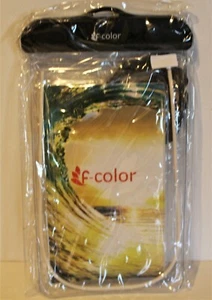 Funda impermeable universal color F bolsa para teléfono móvil natación negra - Imagen 1 de 2