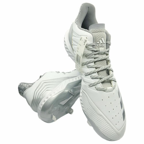 MSRP $92 99 NUOVE CON ETICHETTE ADIDAS ICON BOUNCE SCARPE DA BASEBALL BIANCHE DA UOMO TAGLIA 14