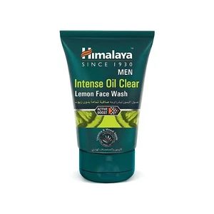 Himalaya MEN Intense Oil Clear Lemon Face Wash, 100ml - Picture 1 of 4