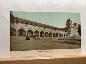 Mission: Santa Barbara, CA - Vintage Postkarte - Bild 1 von 3