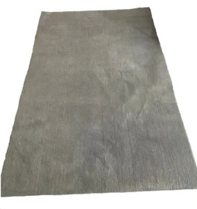 KNARDRUP Teppich Kurzflor hellgrau 80x150 cm Läufer Weich Einfarbig NEU OVP - Bild 1 von 2