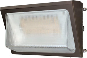 WPSLED10 Outdoor LED Wall Pack Light Dedicated 4000K CCT 4700 Lumens, Small, Bro