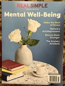 Real Simple Mental Well Being Magazine Special Edition Stress Anxiety