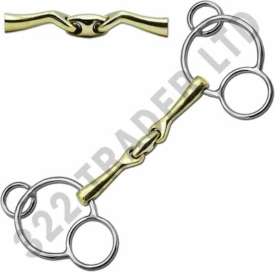 Universal Bit bequemes Pferdemundstück 5,5 Zoll neu Happy Horse Mundstück