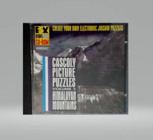 Cascoly Picture Puzzles Vol 3 Himalayan Mountains Interactive CD ROM Mint Condit - Picture 1 of 6