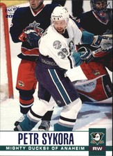 2003-04 (DUCKS) Pacific Blue #10 Petr Sykora/250