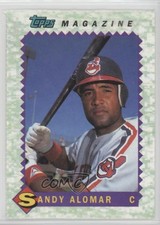 1990-93 Topps Magazine Cards Sandy Alomar Jr #TM20